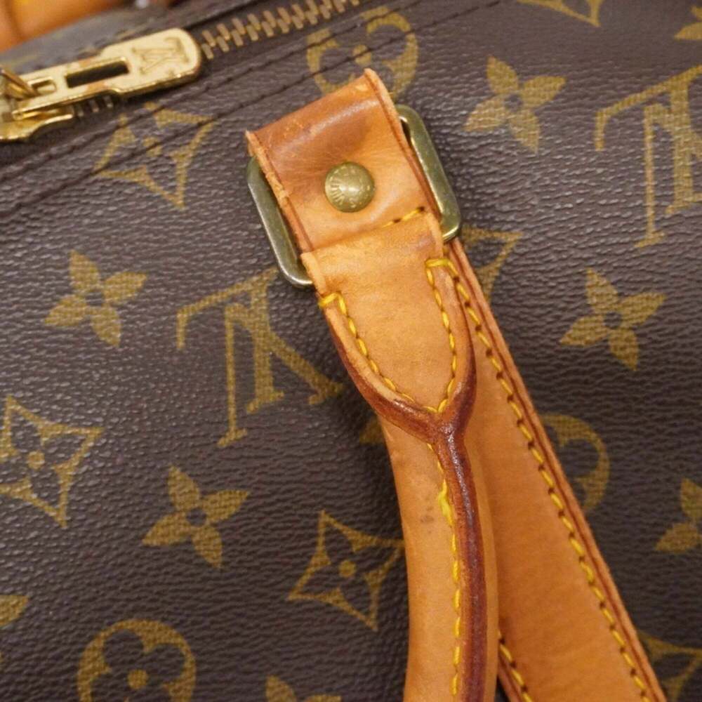LOUIS VUITTON Brown Monogram Keepall 50 Boston Bag - Picture 14 of 15